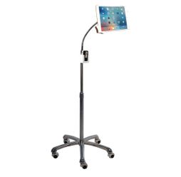 CTA Digital Heavy-Duty Gooseneck Floor Stand for 7-13 Inch Tablets (PAD-HFS)