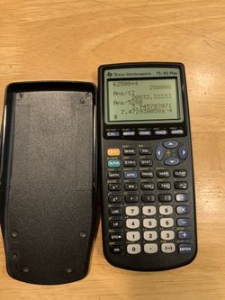 Texas Instruments TI-83 Plus Calculator Scientific Calculator TI 83