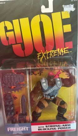 Gi joe extreme Freight with strong arm blocking power