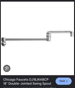 18" Double-Jointed Swing Spout $10 each