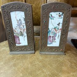 Chinese old  porcelain plaques