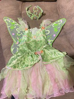 Halloween costume (Tinker bell)Size 4/6