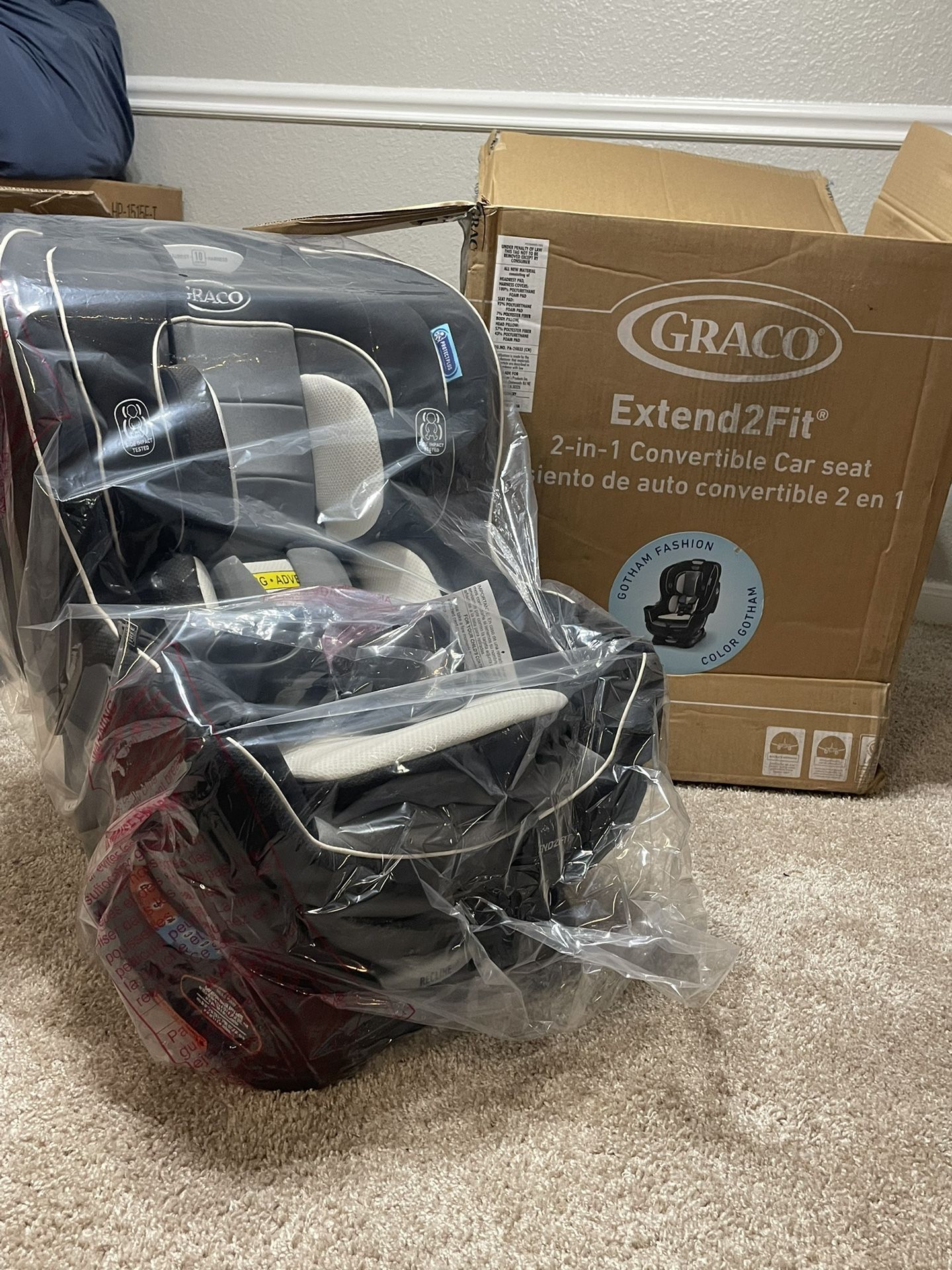Baby Car Seat Graco Extend2fit Brand New