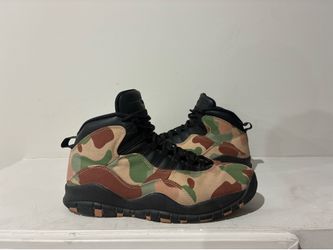 Jordan 10 Duck Camo Size 9.5