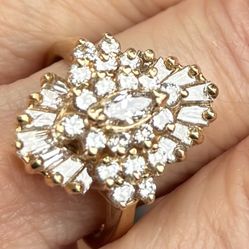 Diamond Cocktail ring