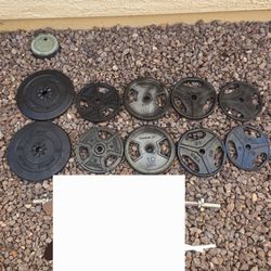 Workout weights- $1 per pound.