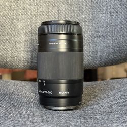 Sony 75-300mm f/4.5-5.6 Alpha A-Mount Telephoto Zoom Lens SAL75300