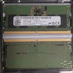 LAPTOP DDR5 RAM 16gb (2x8gb) 5600mhz | UNUSED 