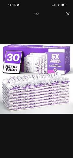 Brand new in box 5X Cleaning Power Mop Refills for Swiffer Power Mop, 500+ Strips Multi-Surface PowerMop Refill Pads, 30 Count Disposable Powermop Woo