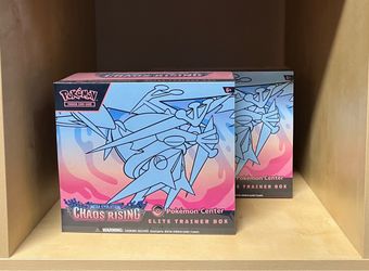 Pokémon TCG Chaos Rising Elite Trainer Box Pokemon Center