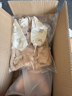 GUIENRLEA Reborn Sleeping Dolls 17.35 inch, Not Vinyl, Realistic Newborn Dolls, Sleeping Lifelike Reborn Doll with Clothes, Realistic Doll Pack Gift S