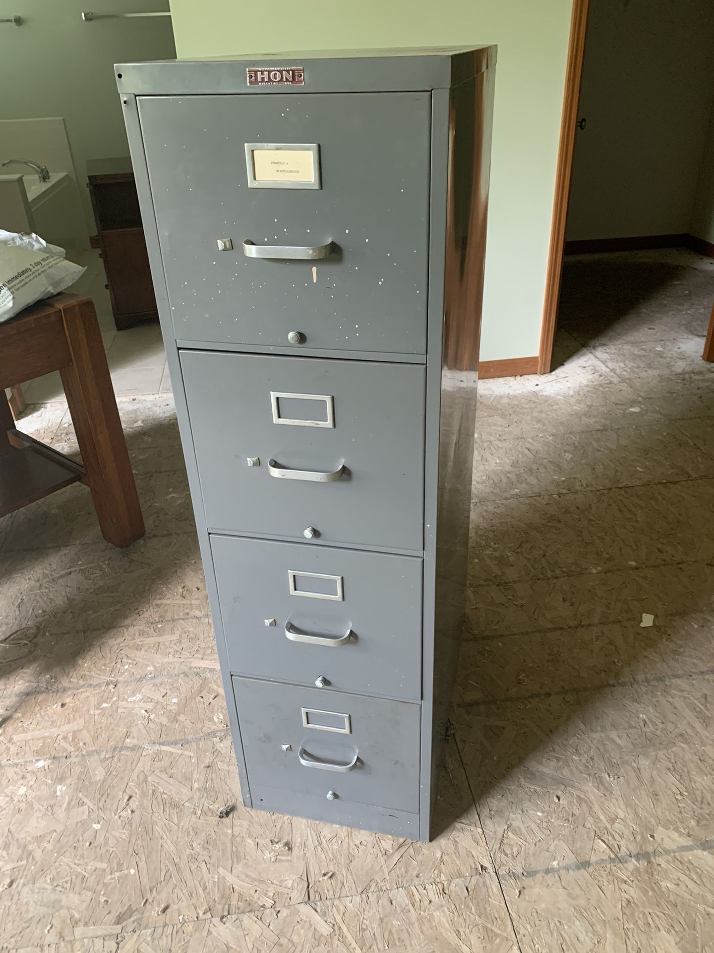 Hon Steel Filing Cabinet