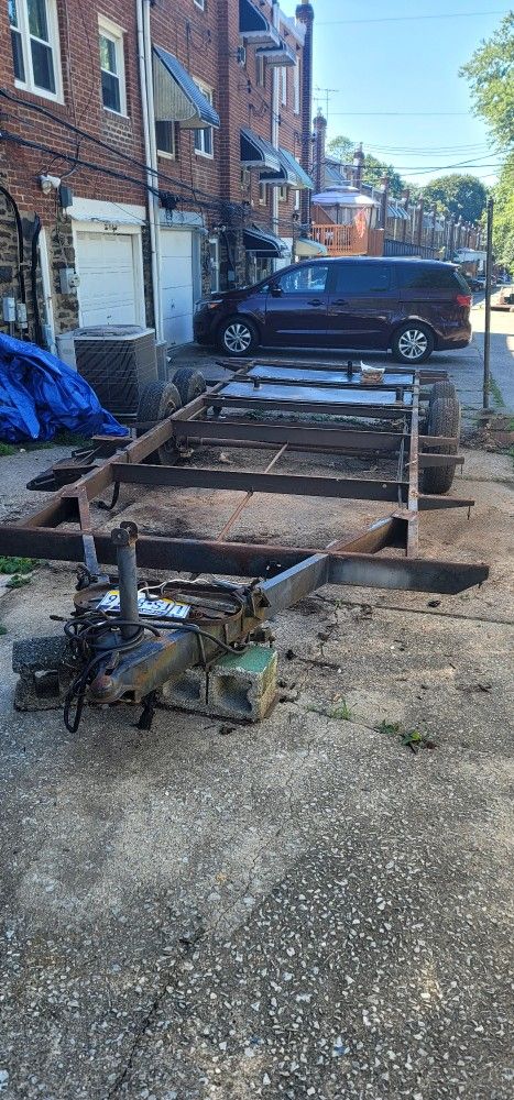 Mobile Trailer Frame