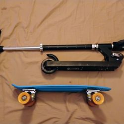Scooter And Skateboard Combo 