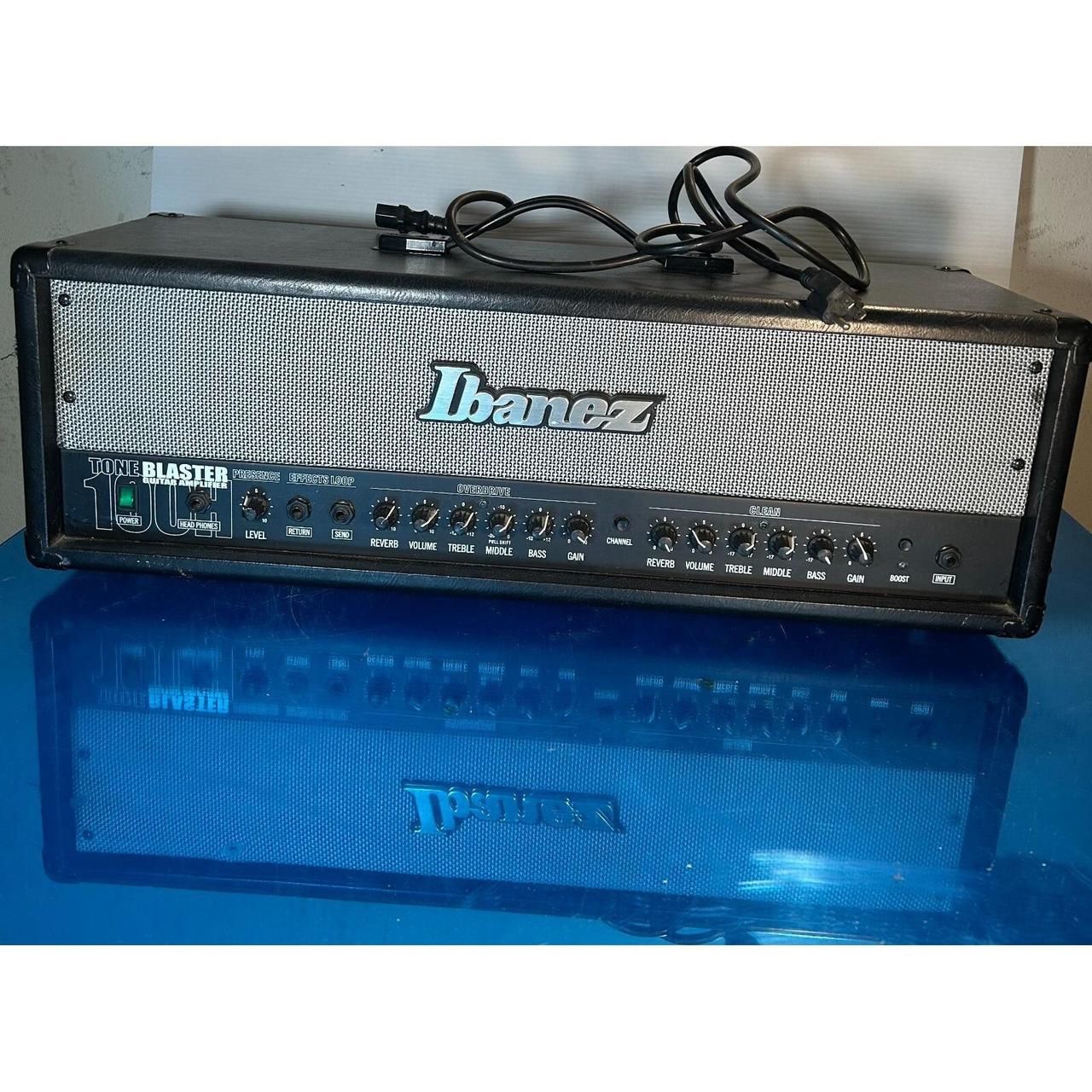 Ibanez Tone Blaster TB100H Black Wired Portable 100W Guitar Amplifier Head (175)13