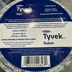 8 New Roll Tyvek