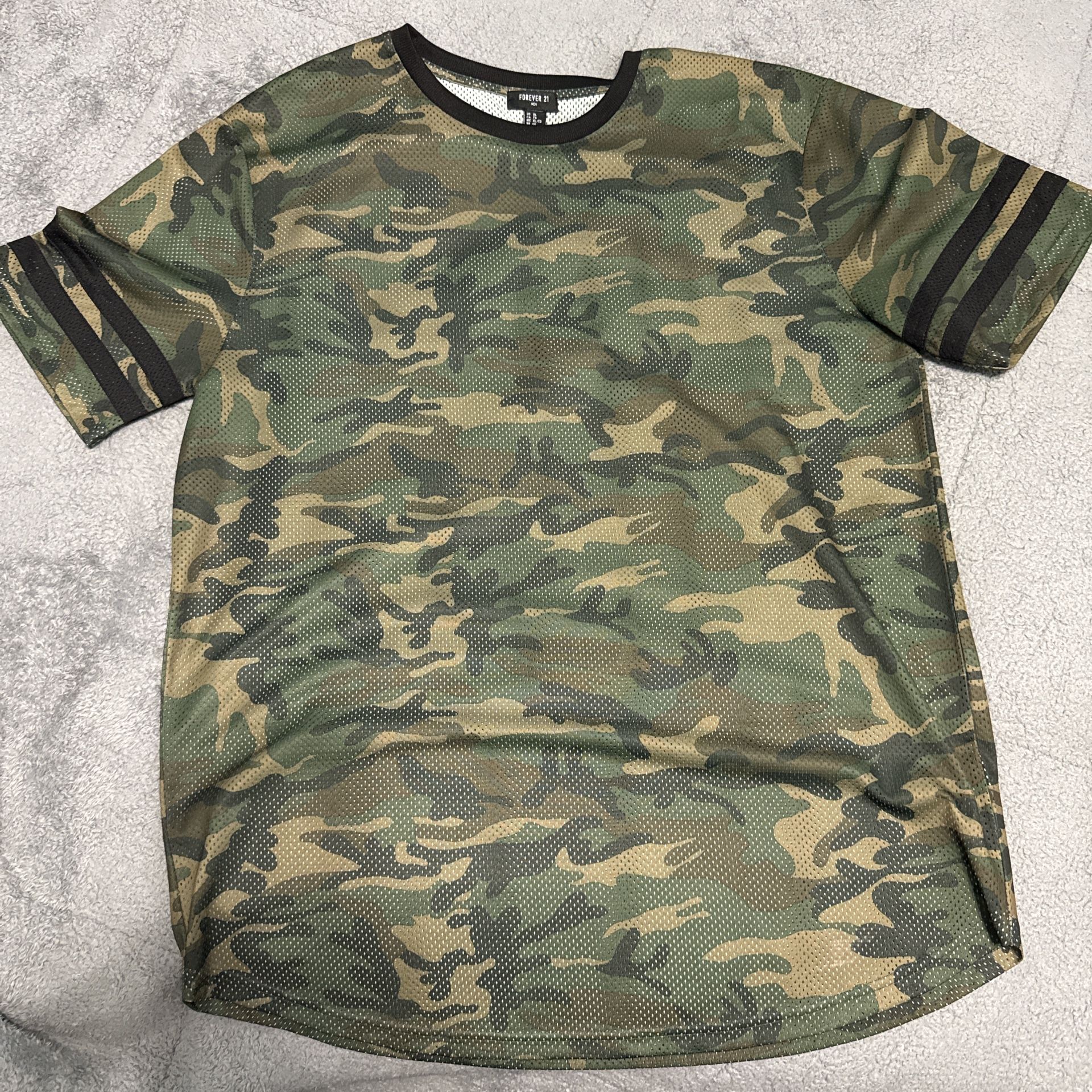 Camo Mesh Shirt
