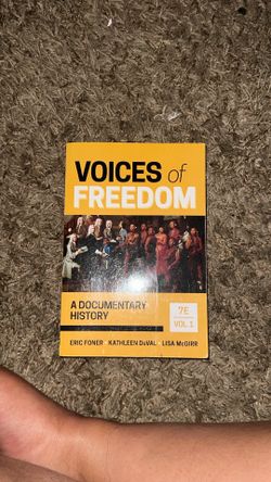 Voices of Freedom Book by Eric Foner