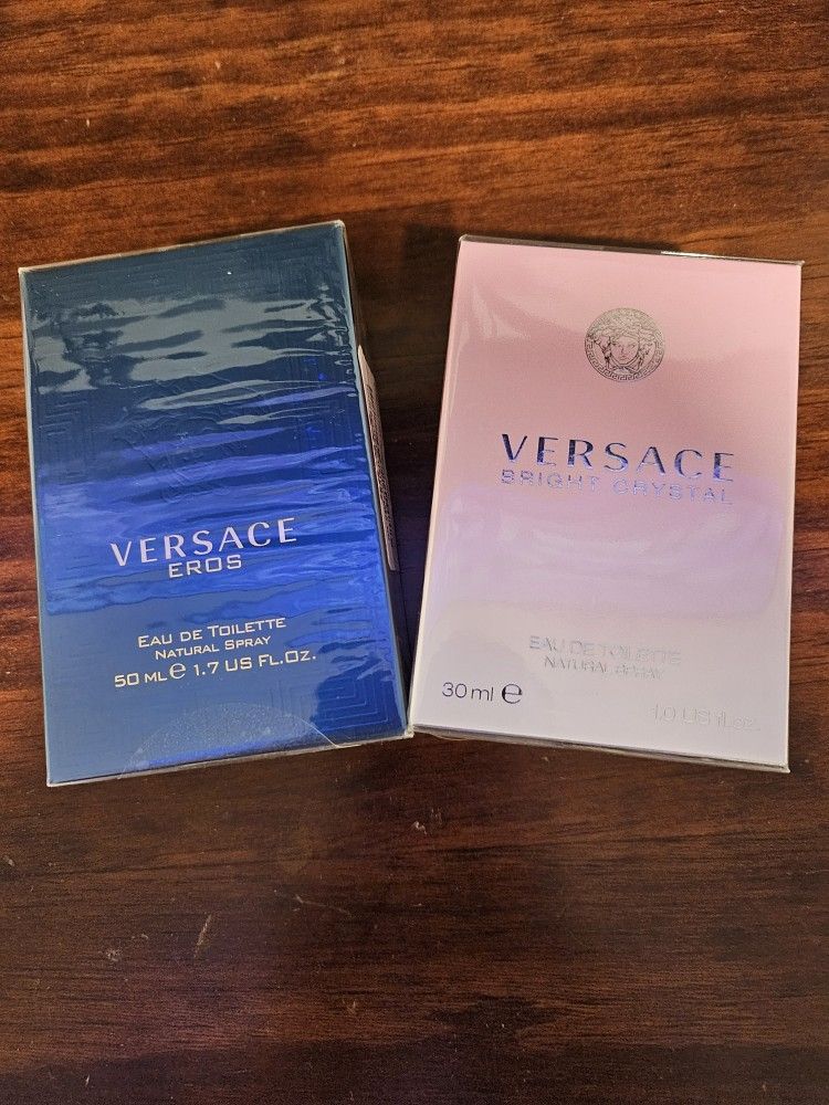 His And Hers Versace Eros And Versace Bright Crystal