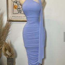 Light Blue Cocktail Dress