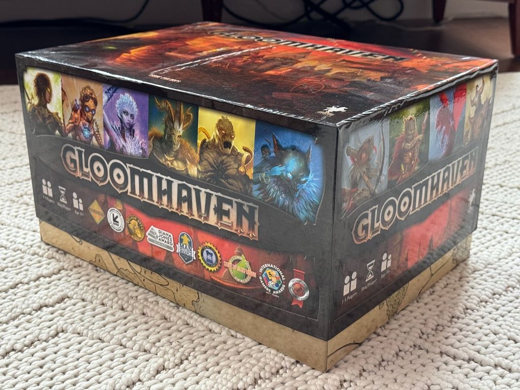 Gloomhaven (1st Edition, 2nd Printing) – Complete Boxed Game