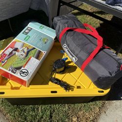 Coleman 2-Person Tent & Twin Embark Air Mattress With Pump