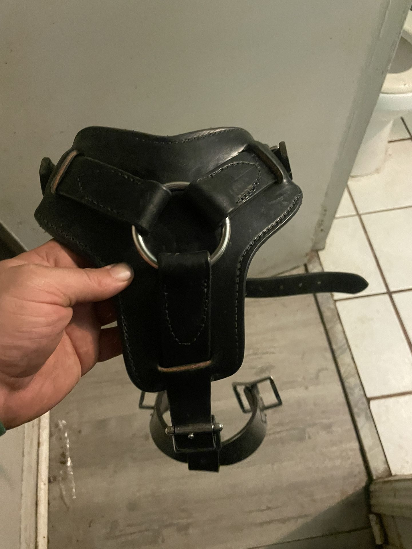 Custom Leather Dog Harness