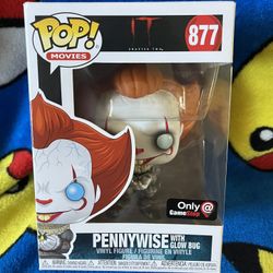 IT pennywise W/ Glow Bug Funko Pop