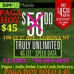 SIMPLE MOBILE REFILL