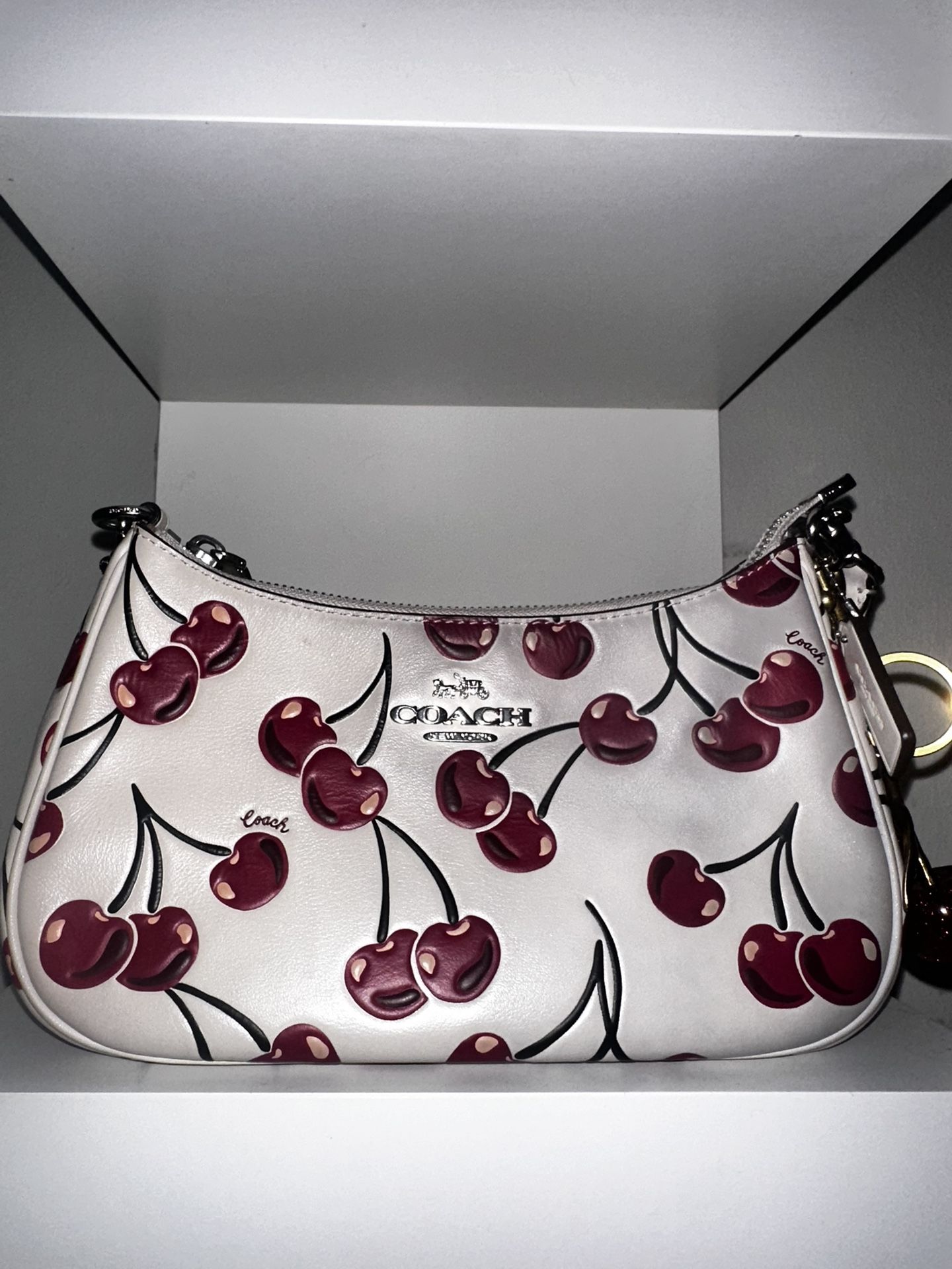 Coach Cherry Purse And Wallet