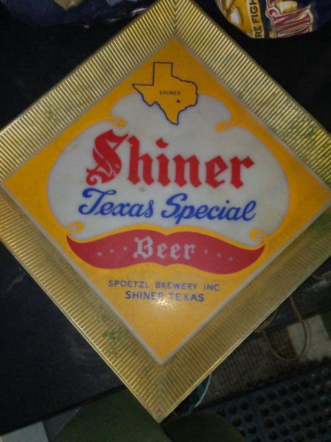 Shiner Texas Special Beer SIGN