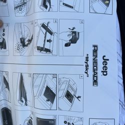 2017 Jeep Renegade MY SKY panels bag