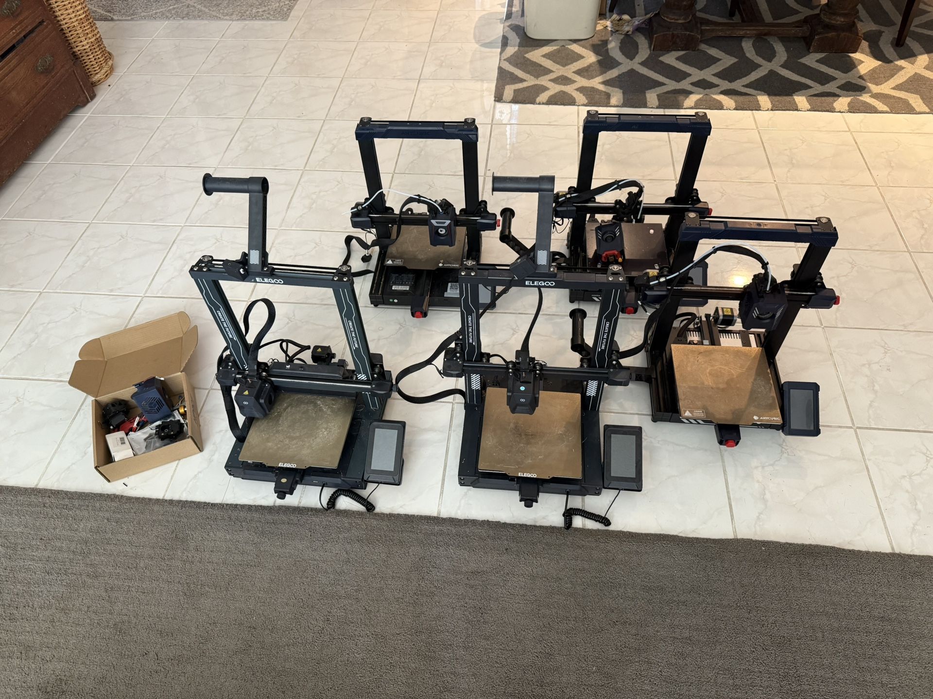 Multiple 3D Printers For Sale