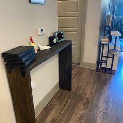 Homemade Entrance Table