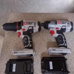 PORTER CABLE 20V LITHIUM 