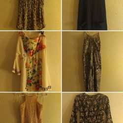 Large Lot Of Female Clothes 
