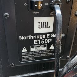 100.00 JBL E150P Subwoofer.