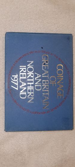 1977 UK Silver Jubilee Coin Set