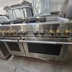 48" JENN AIR GAS RANGE STAINLESS STEEL