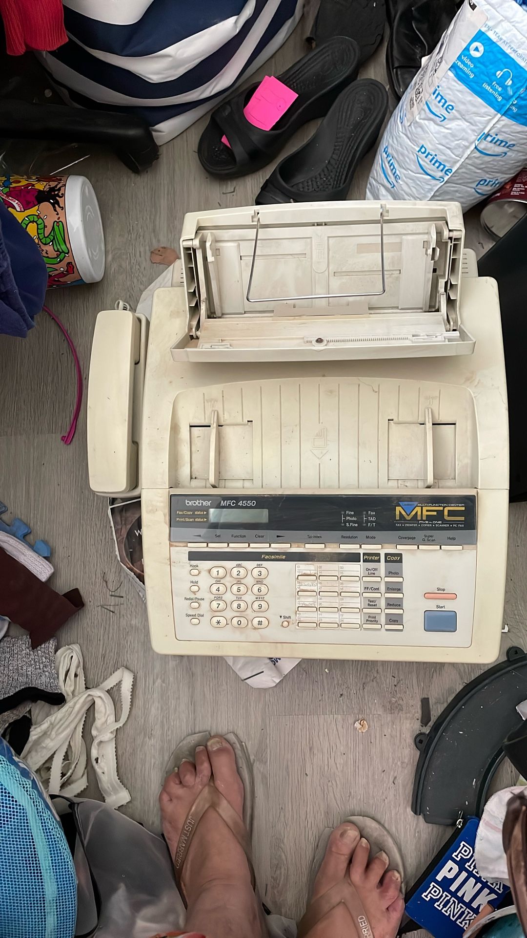 Fax/copy/print/scan