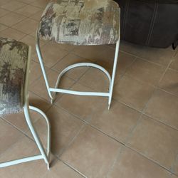 Two Bar Stools 