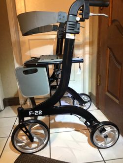 F22  ALUMINUM DRIVE ROLLATOR WALKER