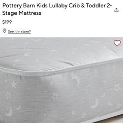 83% Off: Pottery Barn Kids Baby/Toddler Lullaby Crib Mattress