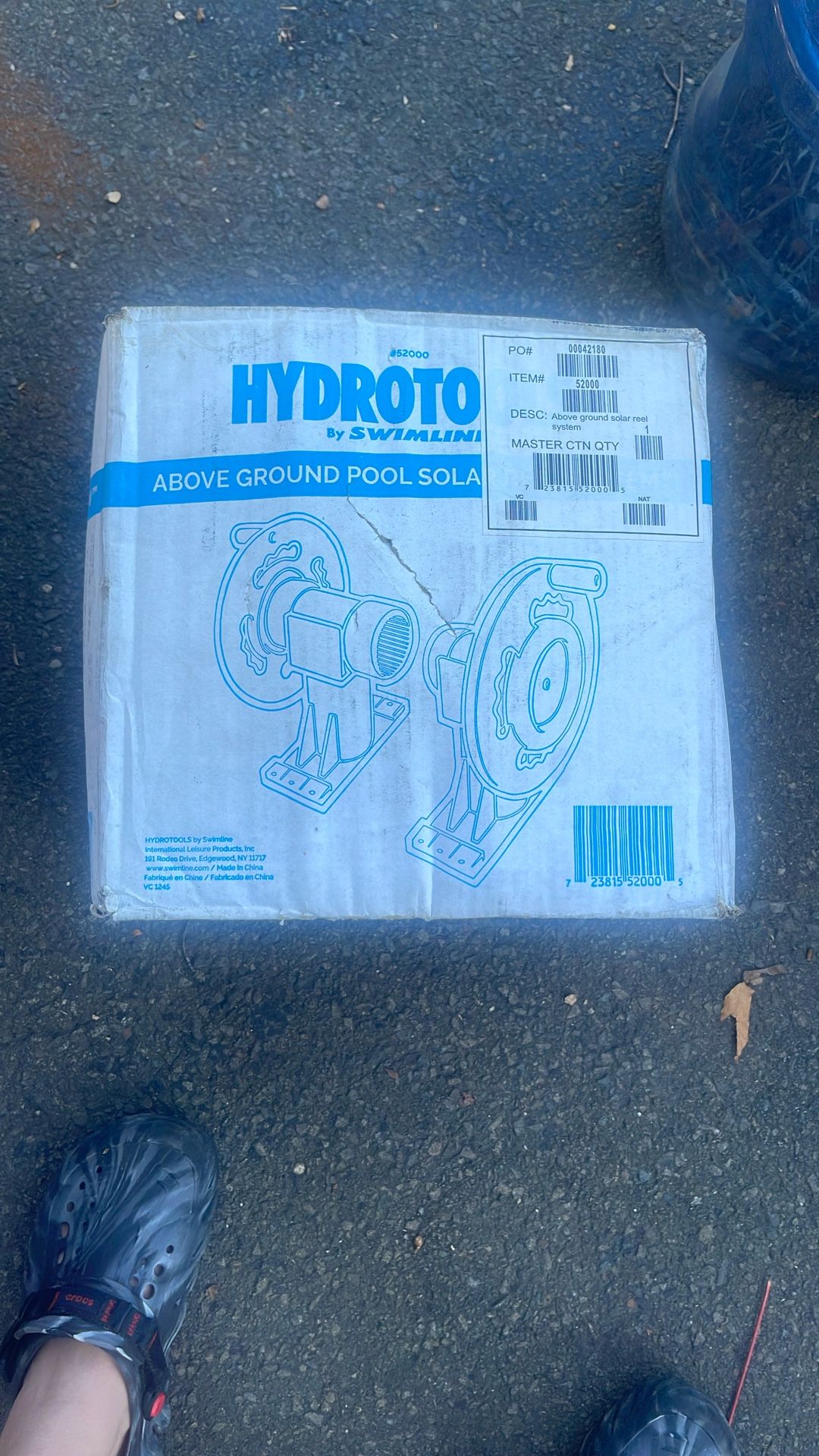 ‘NEW’ Above Ground Pool Solar Reel System