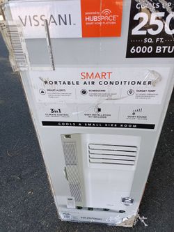 Vissani smart portable air conditioner 3in 1 climate control