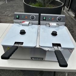 Dual Tank Deep Fryer 