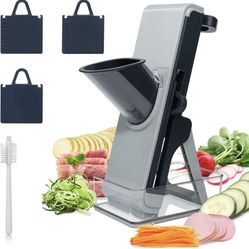  Vegetable Cutter Multifunctional,Mandoline Slicer Veggie Cutter for Kitchen,Safe Potato Slicer,Food Chopper Grater Slicer,Suitable for Vegetable Frui