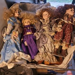 Vintage Dolls Lot