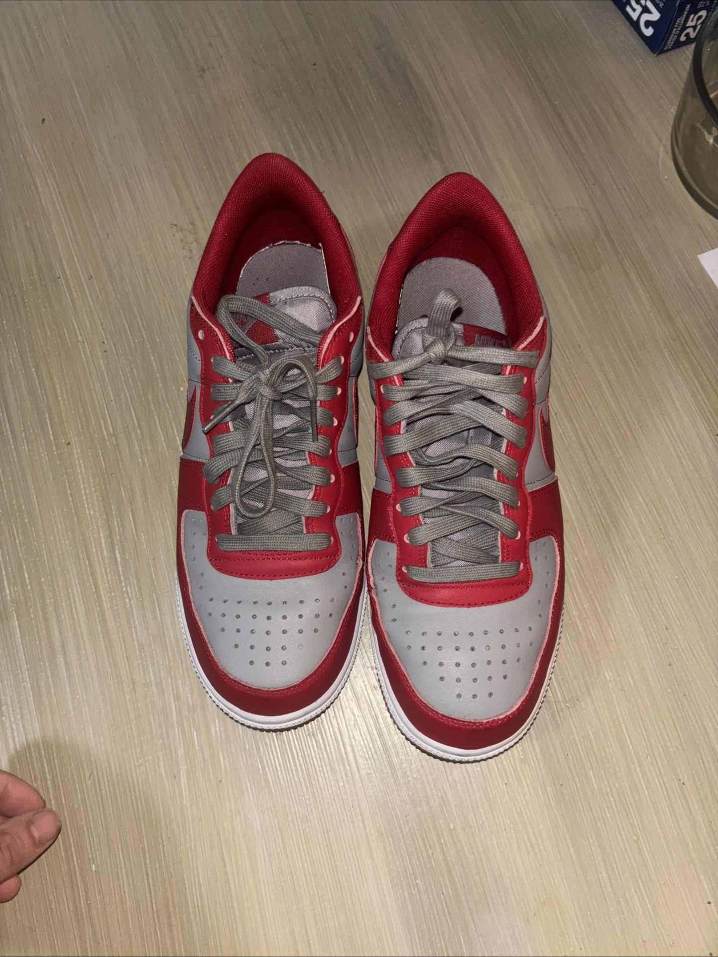 Nike Terminator Low UNLV Varsity Red Grey FZ4036-099 Men's Sz 9