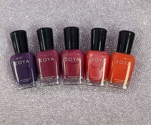 Set Of Zoya Nail Polishes